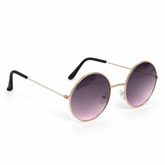Lentes redondos negro
