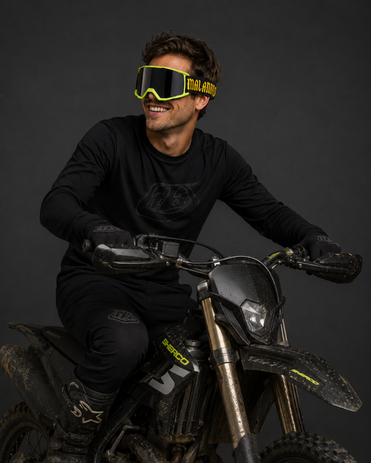 Caja de Goggles Malandro Off-Road Para Motocicleta y Bicicleta – Diseño Deportivo