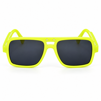 Lente aviador verde fosforescente