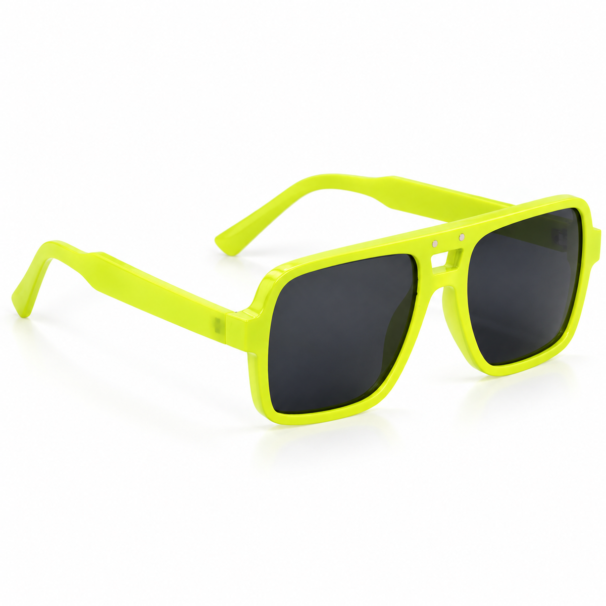 Lente aviador verde fosforescente