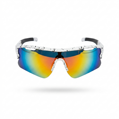 Caja de 5 docenas Lentes Deportivos Premium para Ciclismo, Running Diseño Ligero y Resistente