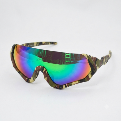Lote de 5 Cajas de Lentes Deportivos de Sol para Ciclismo y Running.