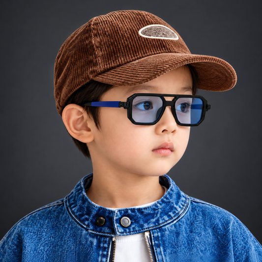 Lentes kids aviador azules
