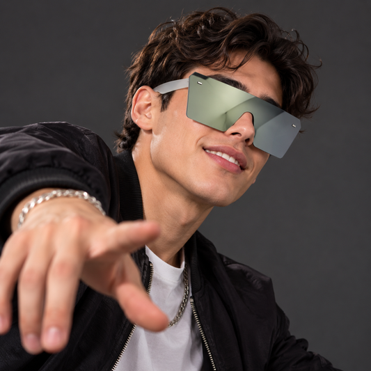 Lentes futuristas Shield Sunglasses.