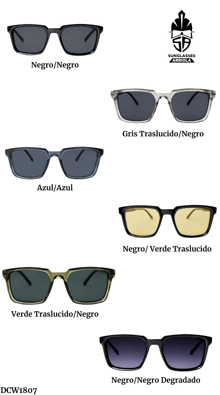 Paquete de 5 Lentes Unisex de alta calidad con cristales polarizados