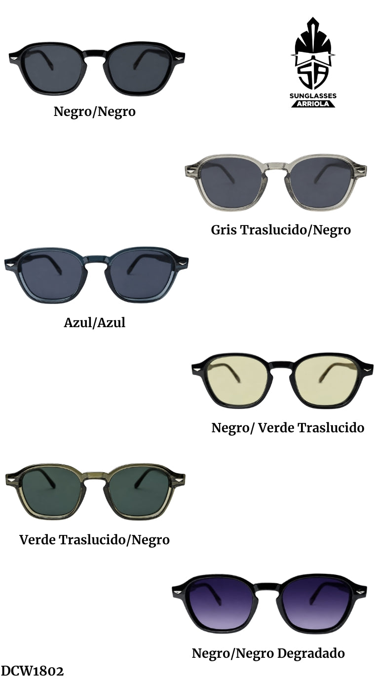 Paquete de 5 Lentes Unisex de alta calidad con cristales polarizados