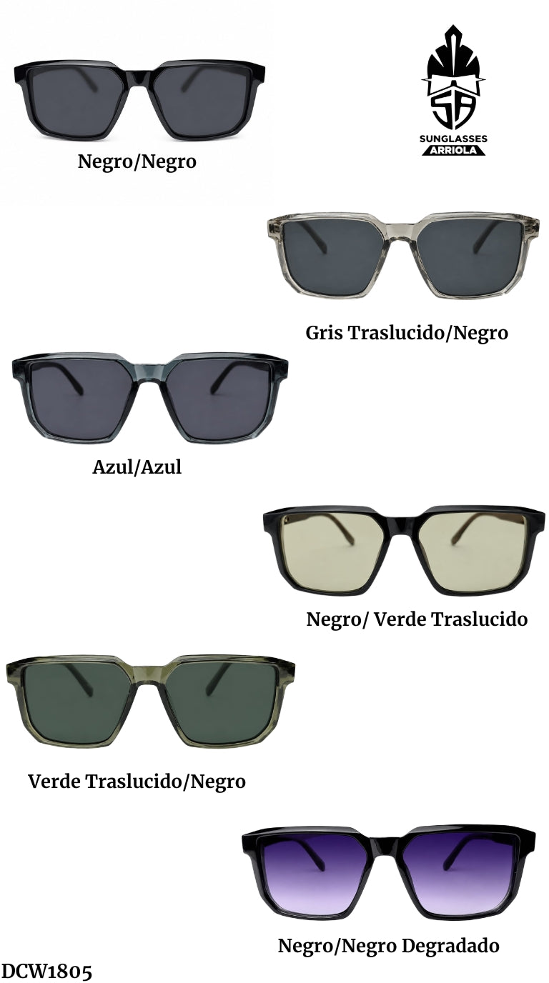 Paquete de 5 Lentes Unisex de alta calidad con cristales polarizados