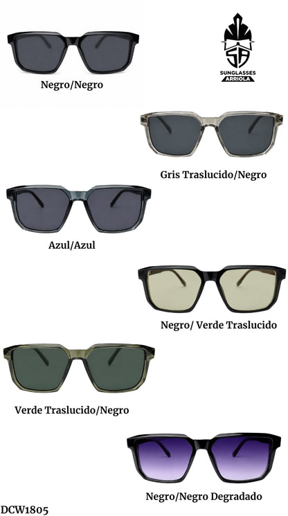 Paquete de 5 Lentes Unisex de alta calidad con cristales polarizados